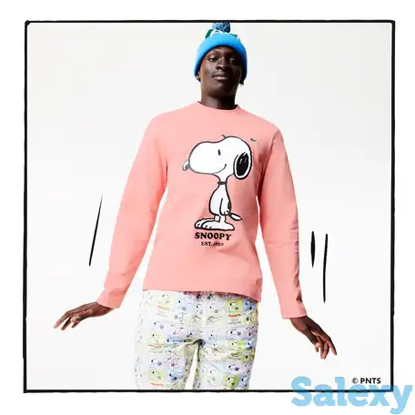 Мужская футболка lacoste  x peanuts, фотография 1