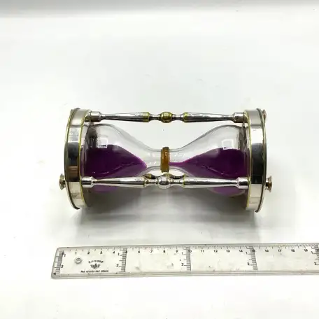 Винтажные песочные часы Christofle France coll. Gallia, фотография 6