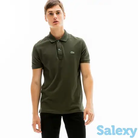 Оригинальное мужское поло lacoste l.12.12 slim fit, фотография 1