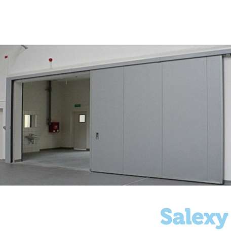 Противопожарные автоматические   сдвижные (откатные) ворота 3000 х 2000, фотография 2