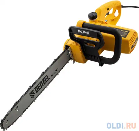 Электрическая цепная пила denzel eds-2000p, фотография 1