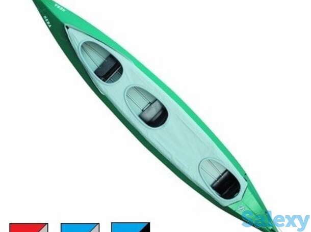 Байдарка каркасная тритон нева 3 серая/синяя, фотография 1