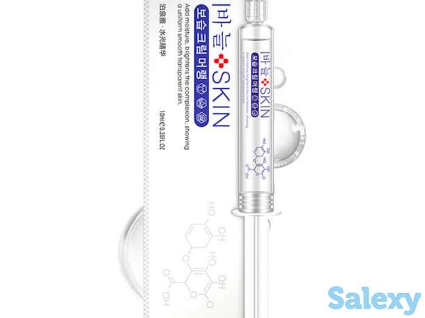 Сыворотка для лица bioaqua skin replenishment needle hydrating essence serum, фотография 3