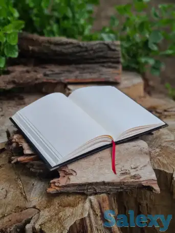 Гримуар из кожи на заказ, кожаная книга желаний, блокнот ручной работы, фотография 9