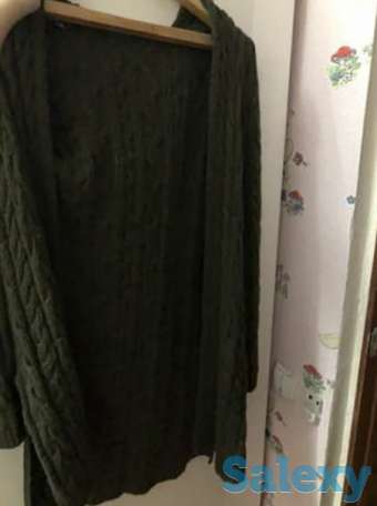 Кардиган цвет хаки, фотография 1