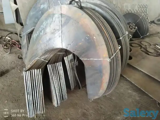 Шнеки, Шнековые спирали цельнотянутые, Витки шнека, Сегменты шнека, фотография 2