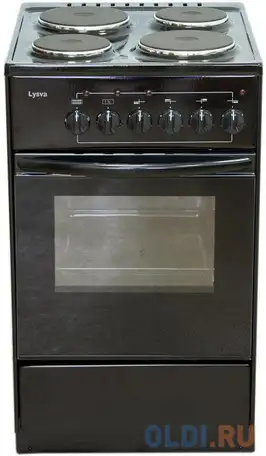 Электрическая плита лысьва эп 411 черный, фотография 1