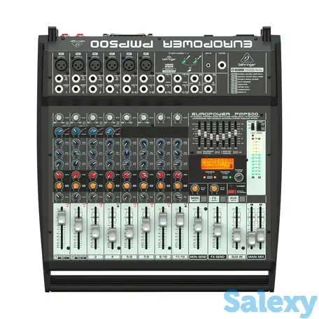 Микшерный пульт с усилением behringer pmp500, фотография 1