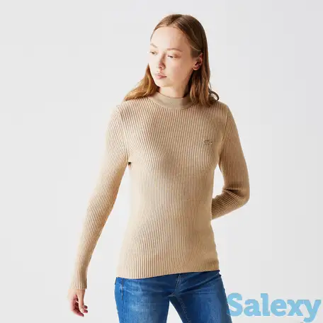 Женский облегающий свитер lacoste, фотография 1