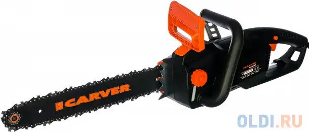 Электрическая цепная пила carver rse- 2400м 2200вт 3л.с. дл.шин.:14