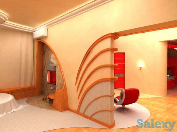 Декоративная покраска стен и потолков, фотография 2