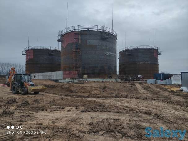 Производство резервуаров вертикальных стальных (РВС) рулонных и полистовых, фотография 6