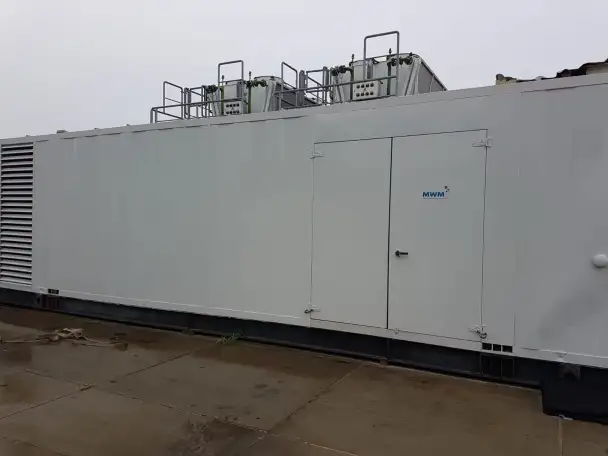 БУ ГПД Jenbacher J 320 GS B05, 1000 Квт, 1996 р. Контейнер, фотография 1