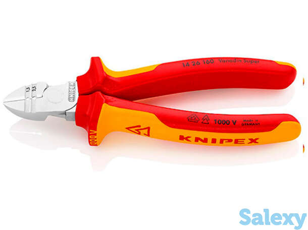 Бокорезы диэлектрические для удаления изоляции 1000v 160 мм  knipex kn-1426160, фотография 1
