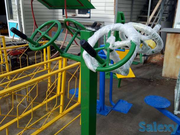 Уличные тренажеры, фотография 5