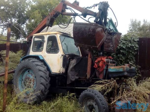Продаётся трактор на базе ЮМЗ (установка грейфер), фотография 1