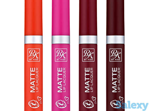 Помада для губ kiss matte lip lacquer, цвет rml06 crush, фотография 1