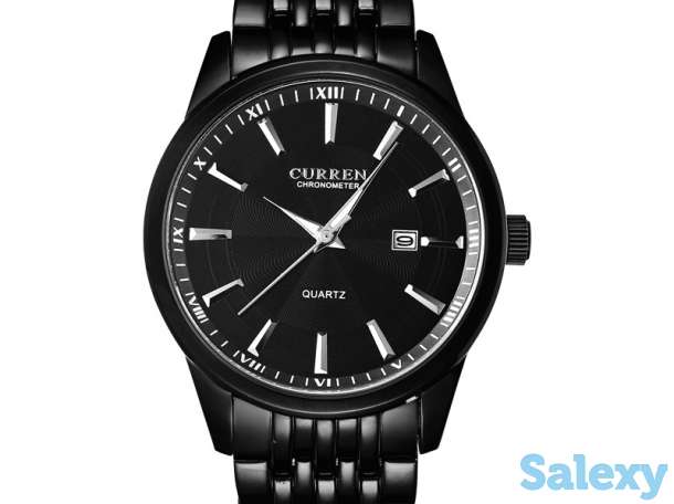 Кварцевые наручные часы Curren Chronometer, новые, в подарочной упаковке, фотография 2