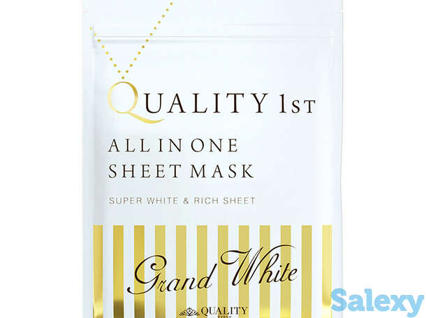 Тканевая маска Quality First Grand White Sheet Mask (7 шт.), фотография 1