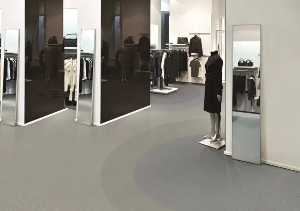 Коммерческий гетерогенный профессиональный линолеум LG. Коммерческое напольное покрытие КМ2, фотография 9