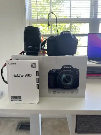 Canon Eos 90d 32.5mp Digital Slr Camera EF 18-55 Lens Kit, фотография 2