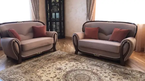 Перетяжка мягкой мебели в Астане, фотография 11