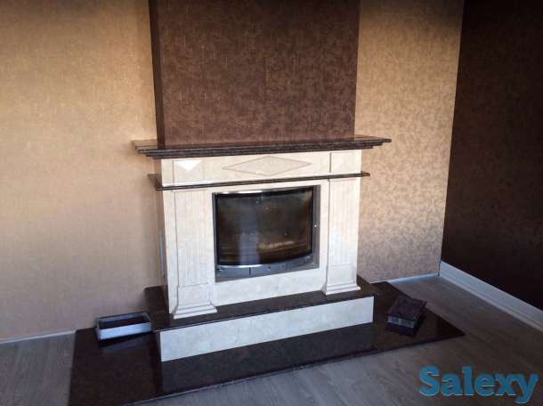 Камин (портал)  из камня, фотография 1