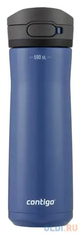 Термокружка contigo jackson chill 2.0 0,59л голубой чёрный, фотография 1