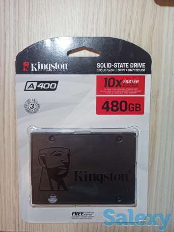 Внутренний Ssd 2.5 7мм 480gb Kingston A400, Sata-iii Tlc (sa400s37/480g), фотография 1