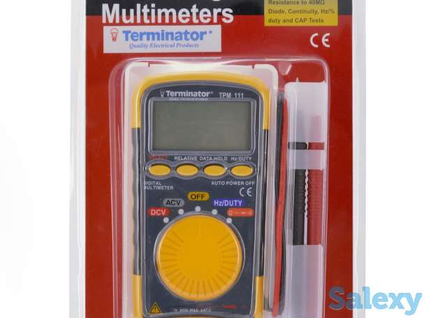 Маленький мини карманный цифровой мультиметр TPM 111, фотография 2