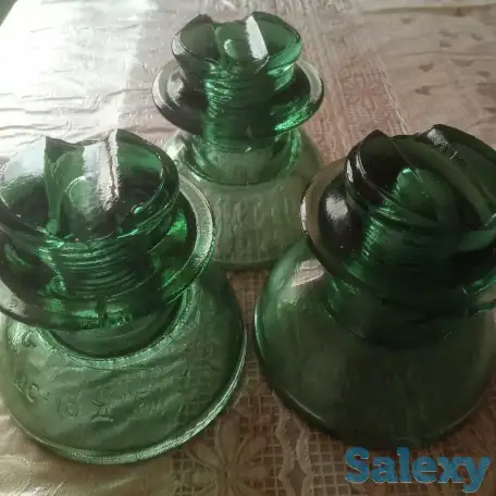 Стеклянные изоляторы ШС-10Д, фотография 2