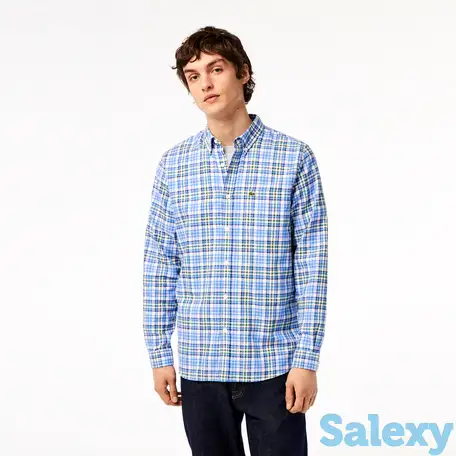 Мужская рубашка lacoste из органического хлопка, фотография 1