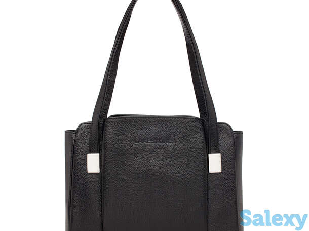 Кожаная женская сумка tara black, фотография 1