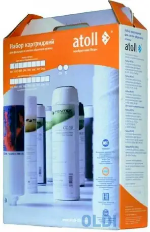 Набор фильтрэлементов atoll №204 (преф. для a-550 box, a-575 box, sailboat,, фотография 1