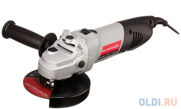 Углошлифовальная машина интерскол ушм-125/1100э 125 мм 1100 вт, фотография 1