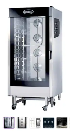 Печь конвекционная UNOX XB 1083 серии BakerLux предназначена для приготовления различных блюд, выпечки хлебобулочных и к, фотография 1