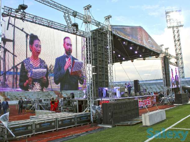 LED экраны, СВЕТ, ЗВУК, СЦЕНА. Аренда и прокат оборудования, фотография 2