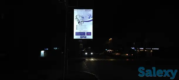 Резмещение рекламных щитов на придорожных столбах и опорах, фотография 3