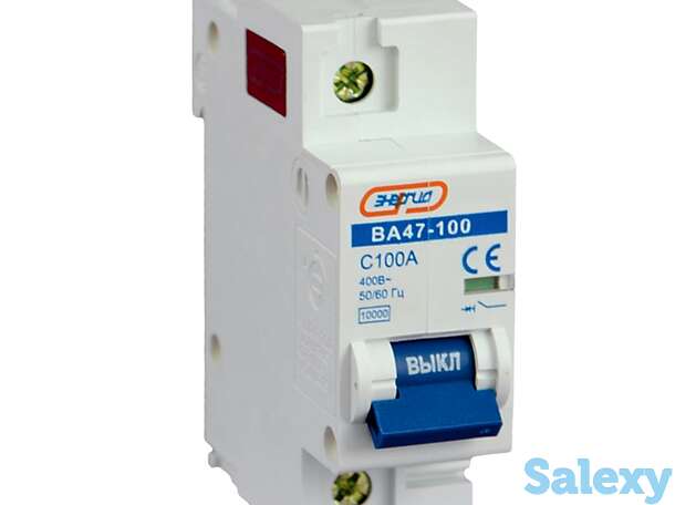 Автоматический выключатель NC100H 1P 80A (ВА 47-100) Энергия, фотография 1