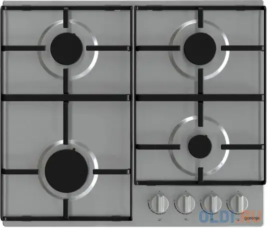 Варочная панель газовая gorenje g640ex нержавеющая сталь, фотография 1