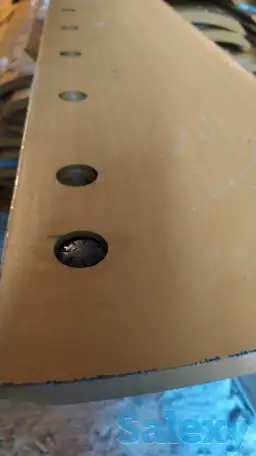 Ножи отвала на погрузчик, автогрейдер XCMG GR-215 GR-180. размер 2130х200х20, фотография 2