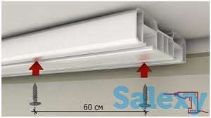 карнизы потолочные 2-х, 3-х рядные, фотография 3