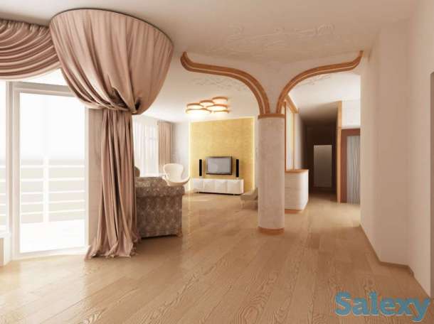 Ремонт(евроремонт) квартир, под ключ, все включено, помещение, коттедж, бутик, бар, фотография 1