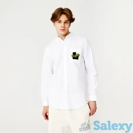 Мужская рубашка lacoste regular fit, фотография 1