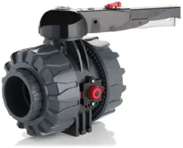 Кран шаровый, Запорная арматура ПЭ100, ПП, ПВХ и ПВДФ, фотография 5