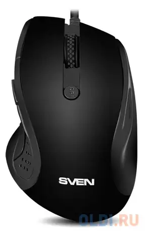 Мышь sven rx-113  (5+1кл. 800-2000dpi,  soft touch, каб. 1,5м,, фотография 1