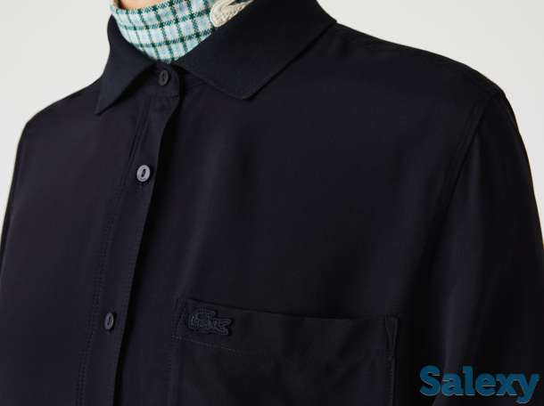 Женская рубашка lacoste relaxed fit, фотография 5