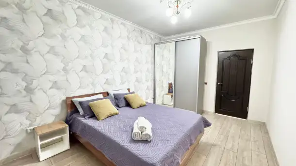 Комфортная 2-комнатная квартира, микрорайон Нурсая, 15 блок Б, фотография 1