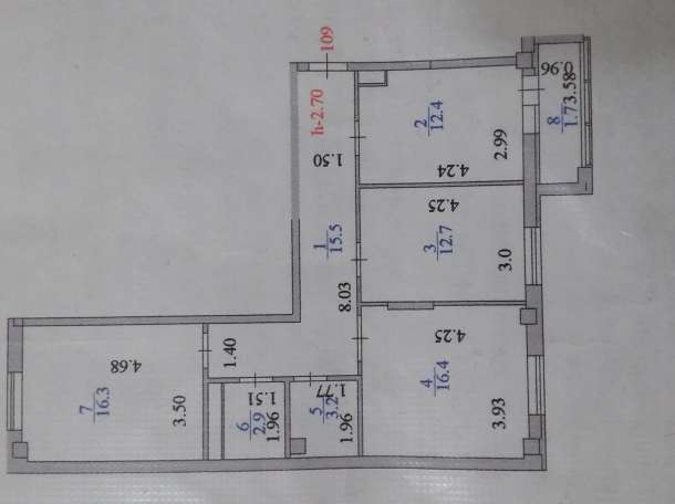 Продам 3-х комн. квартиру!!!!, фотография 1