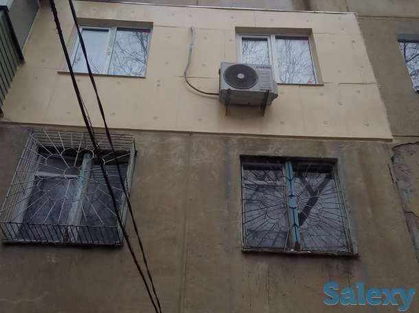 Высотные работы. Промышленный альпинизм. Утепление стен Алматы и область., фотография 11